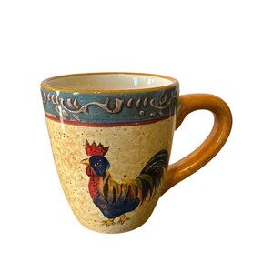 Rooster Cafe Noble Excellence Mug EUC